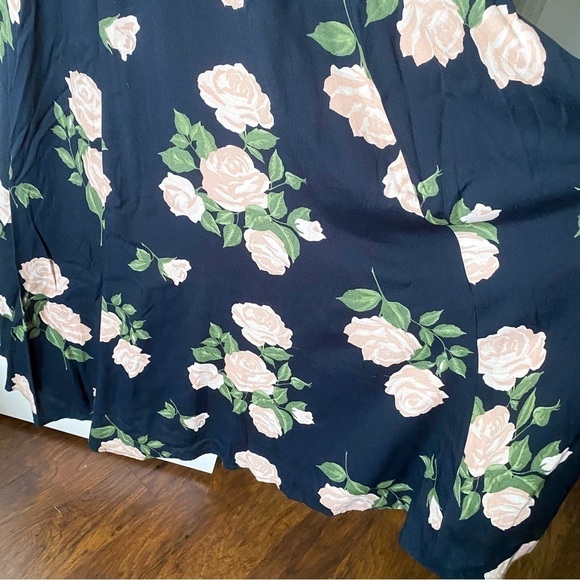 Reformation Dress Poppy Floral Off-The-Shoulder Maxi Wedding Venus 4 GUC - Picture 4 of 7